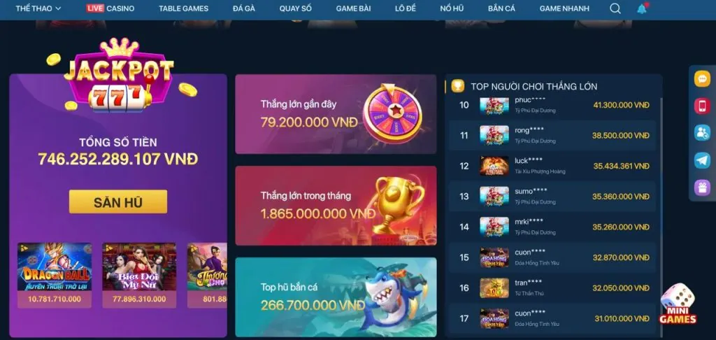 Tổng hợp các trò chơi nổi bật của Kubet